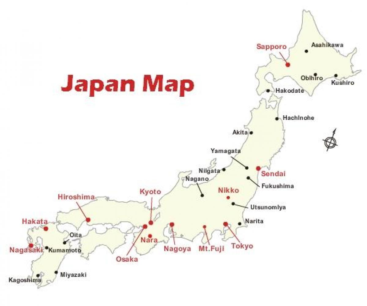 日本地图打印印刷的日本地图 东亚 亚洲 日本地图打印印刷的日本地图 东亚 亚洲