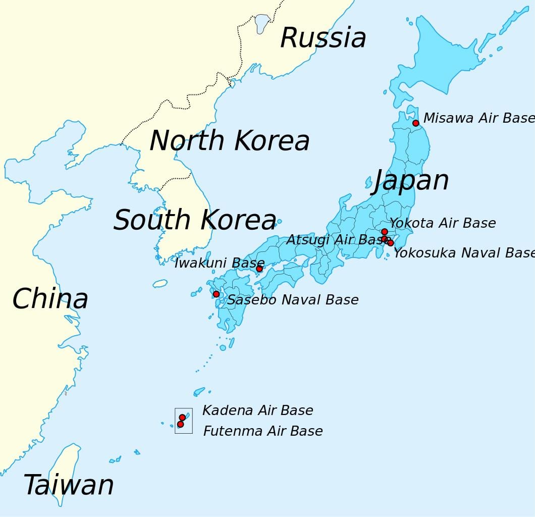 日本地图ww2